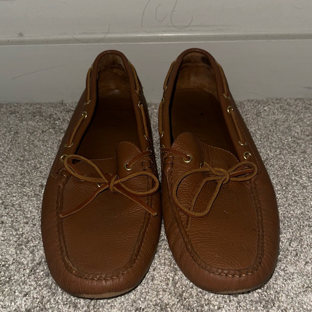 Brooks brothers driving Mocs